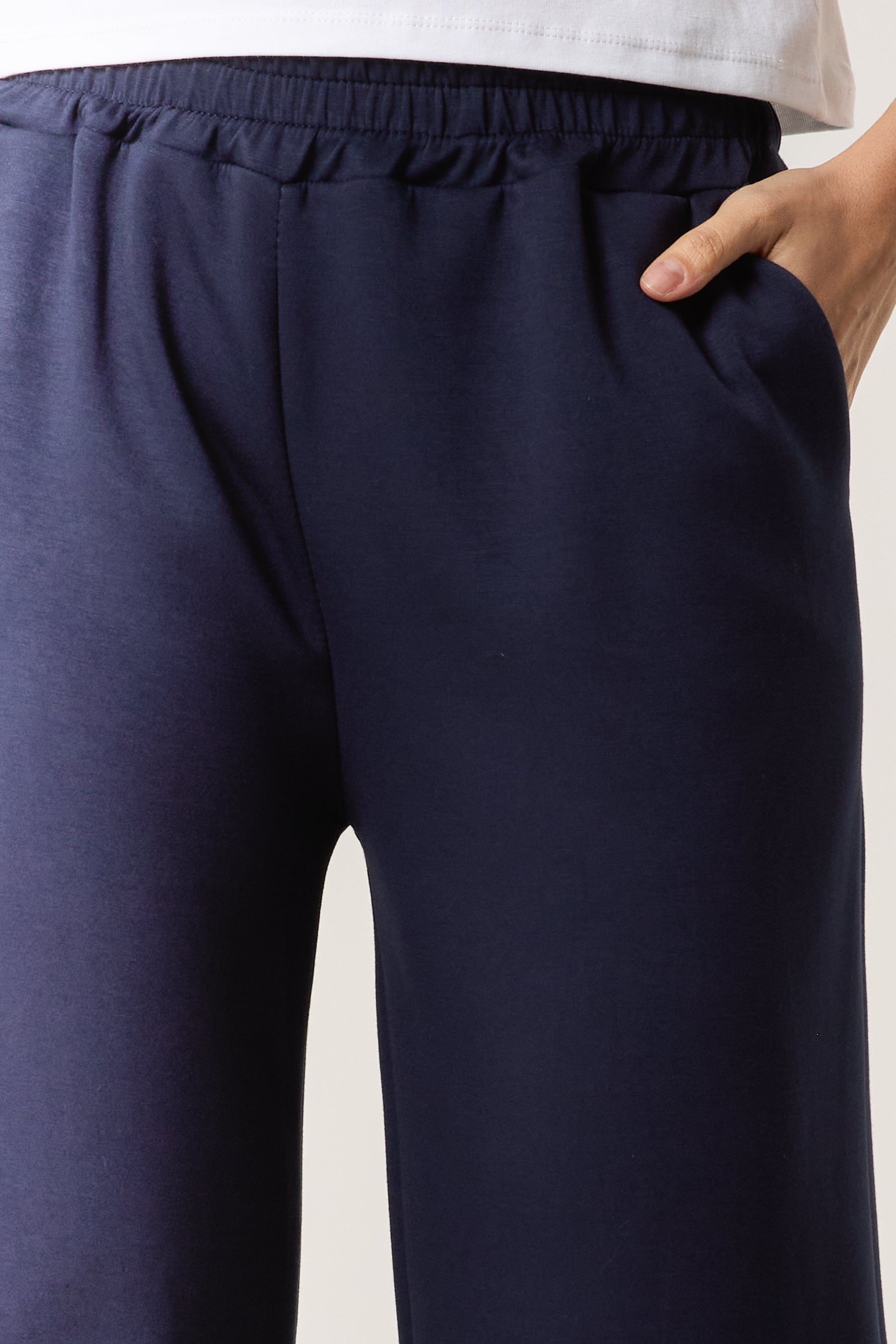 Soft Sweat Straight Leg Trouser