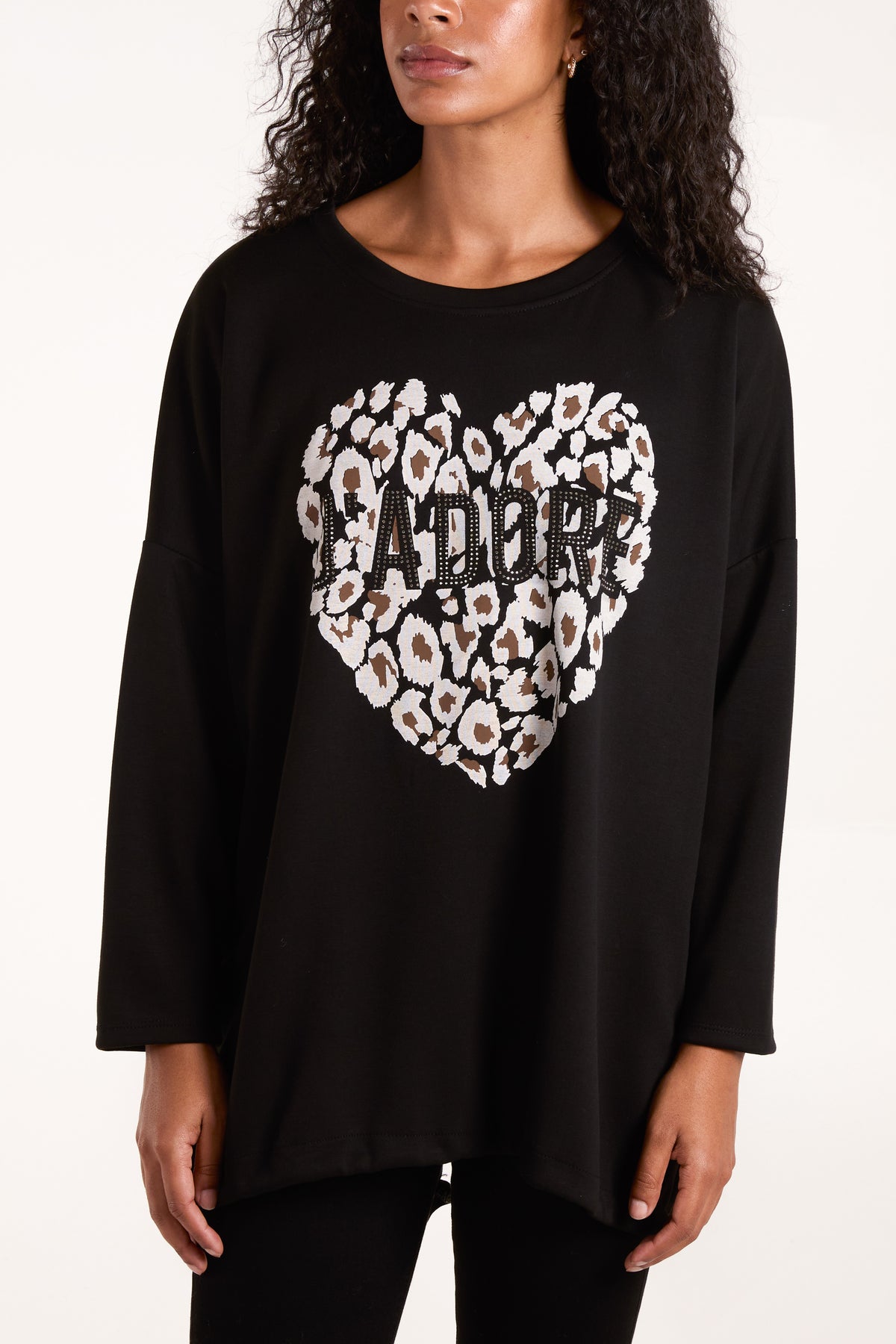 Soft Touch "J'Adore" Heart Sweatshirt