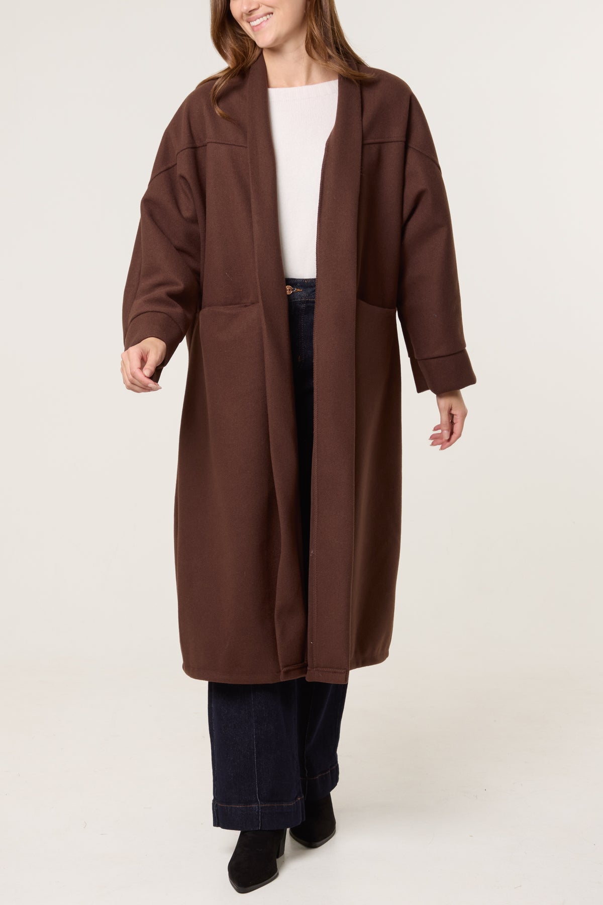 Longline Pockets Light Coat