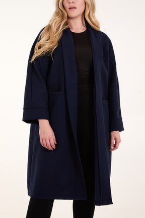 Longline Pockets Light Coat