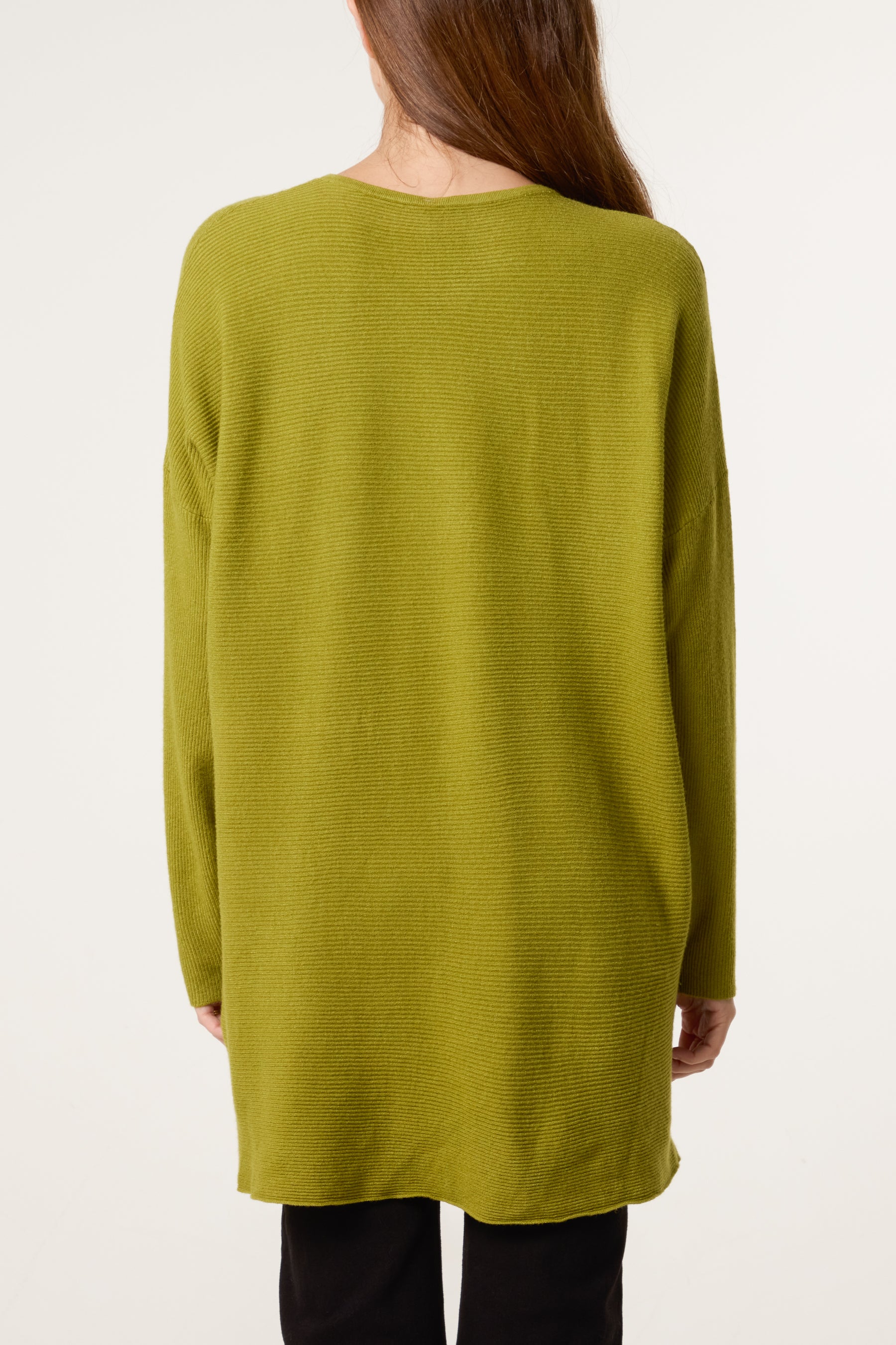 Sequin & Diamante Start Ribbed Jumper