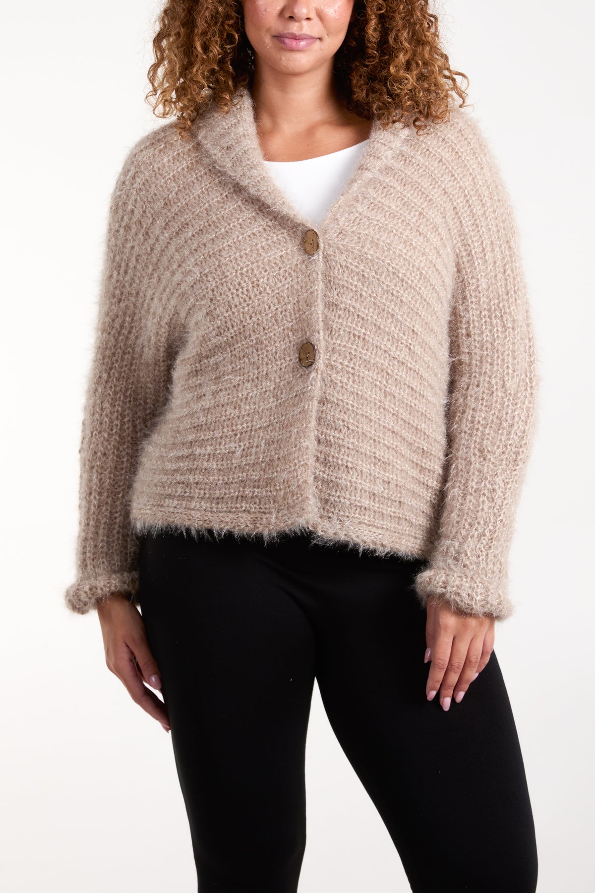 Soft Touch Collar Cardigan