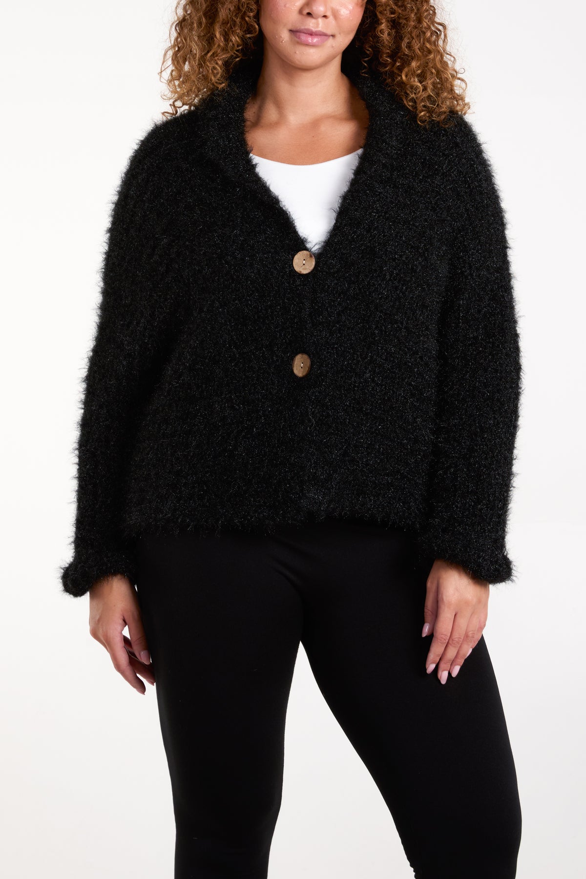 Soft Touch Collar Cardigan