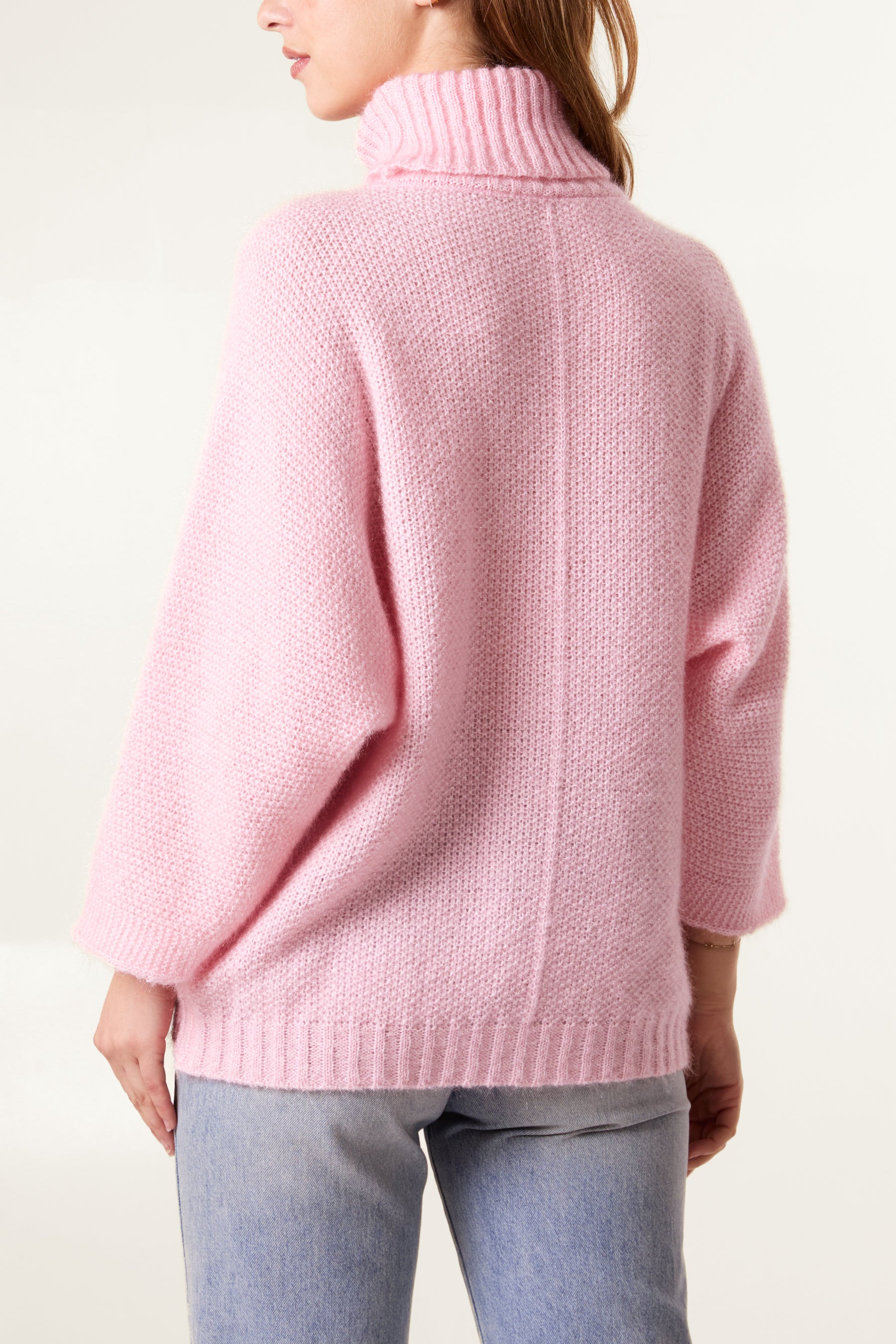 Fluffy Roll Neck Jumper