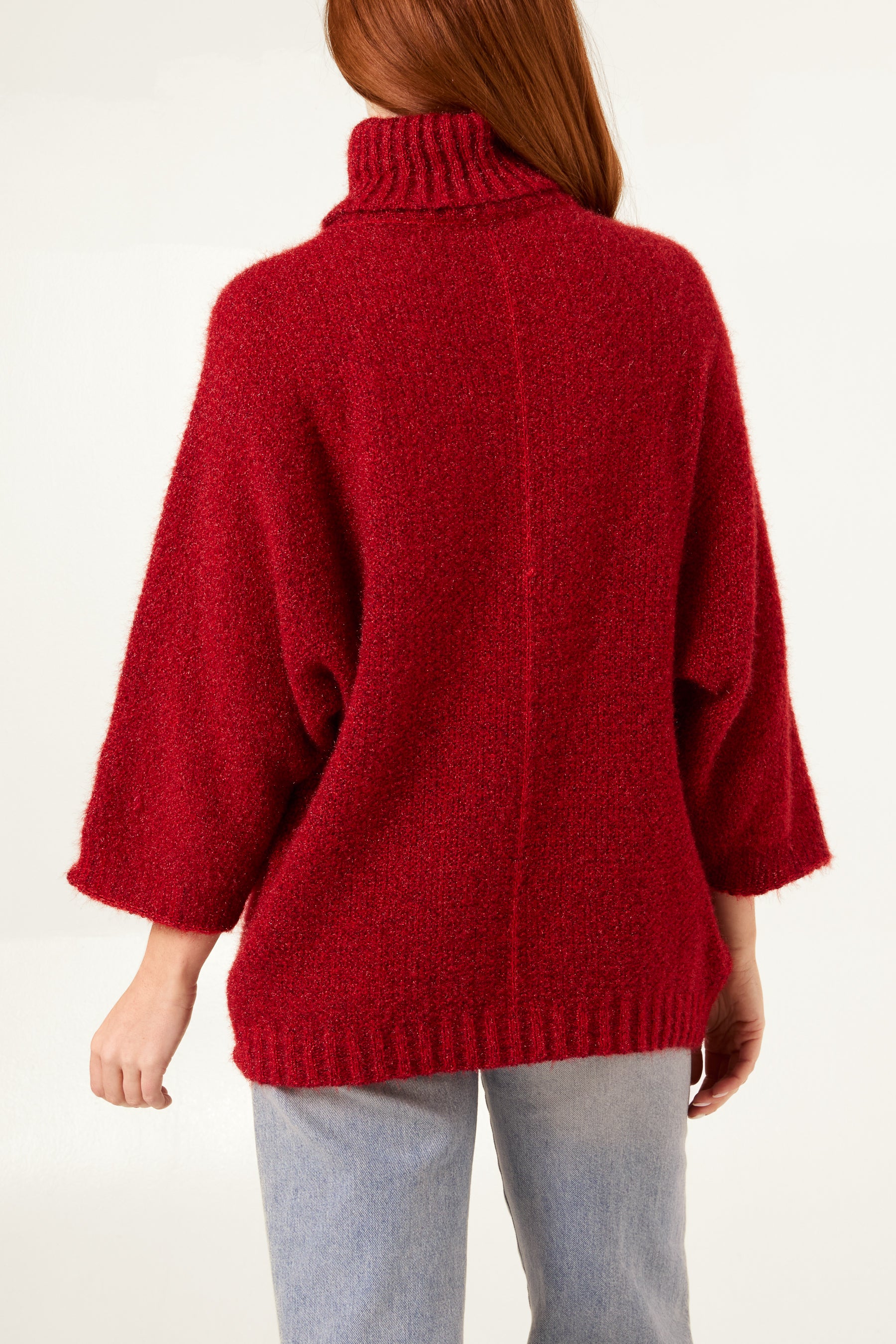 Fluffy Roll Neck Jumper