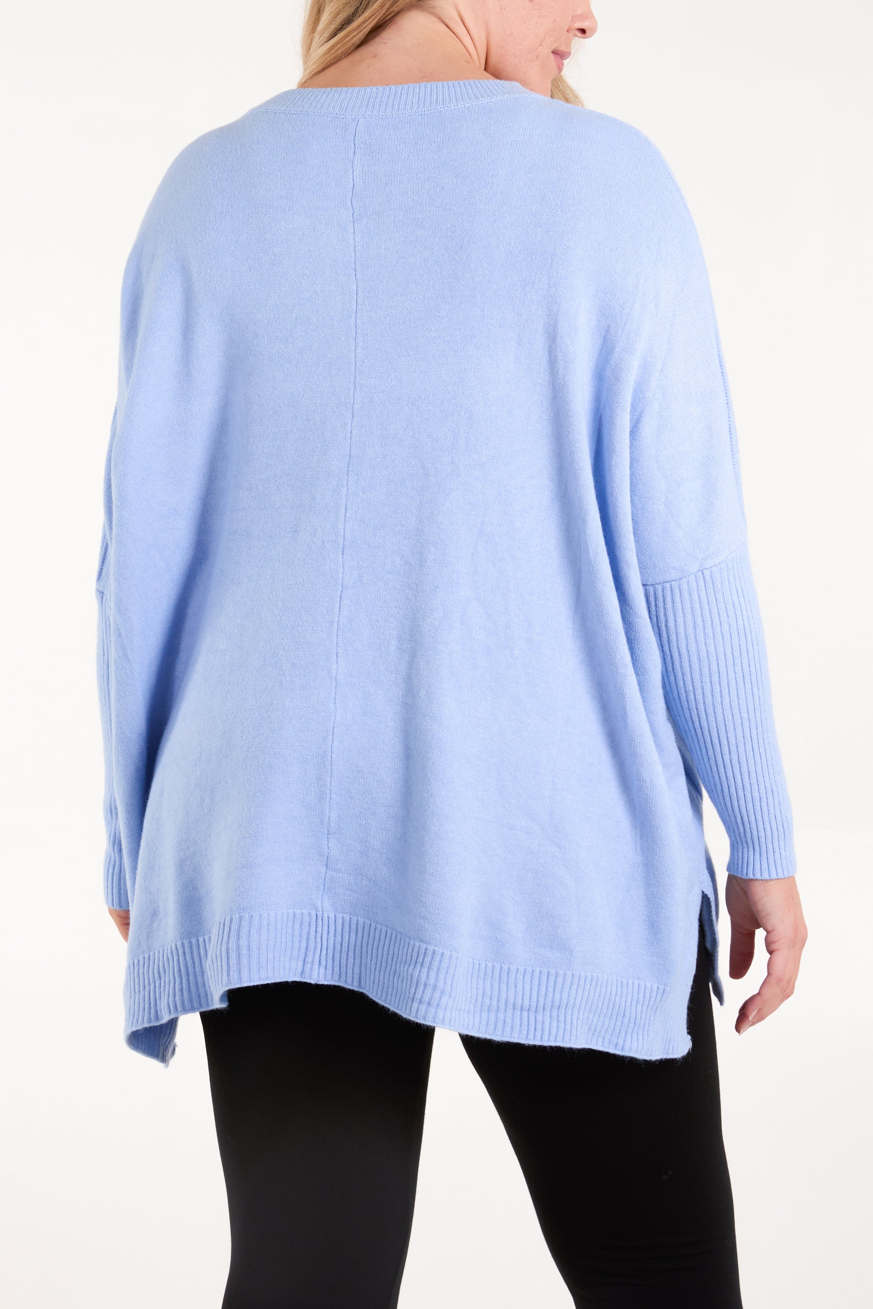 Cable Knit Batwing Sleeve Jumper