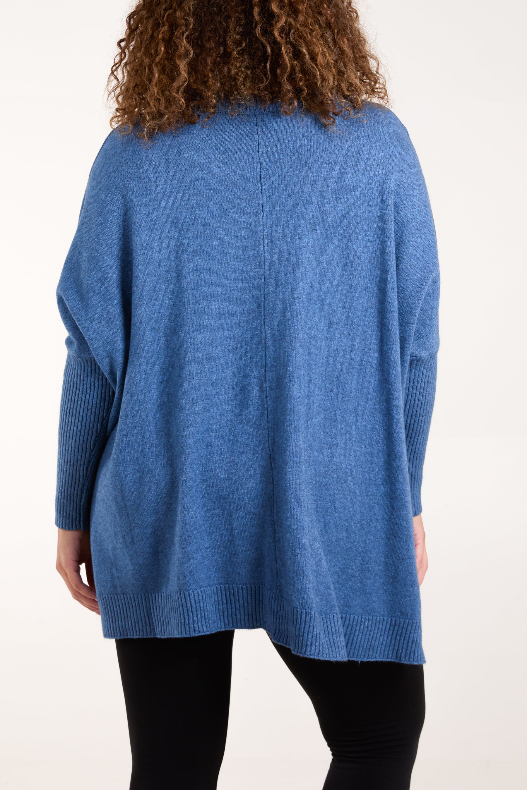 Cable Knit Batwing Sleeve Jumper