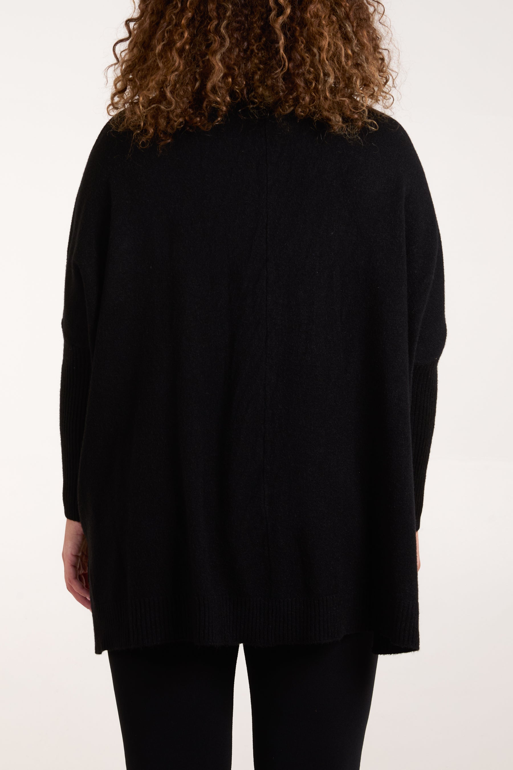 Cable Knit Batwing Sleeve Jumper