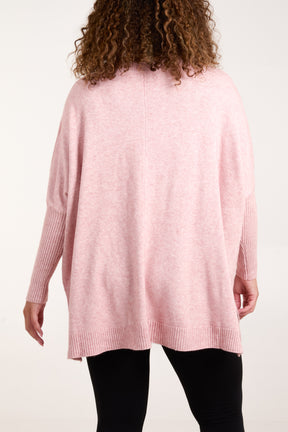 Cable Knit Batwing Sleeve Jumper