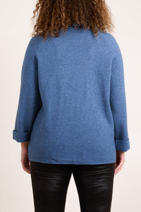 Roll Neck Pockets Jumper