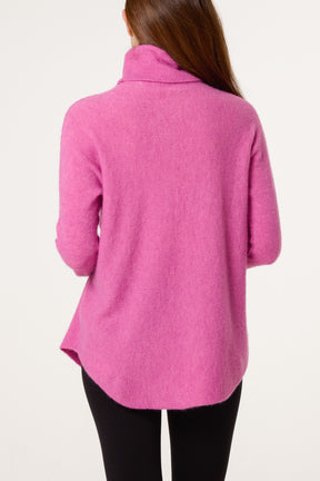 Roll Neck Soft Touch Jumper