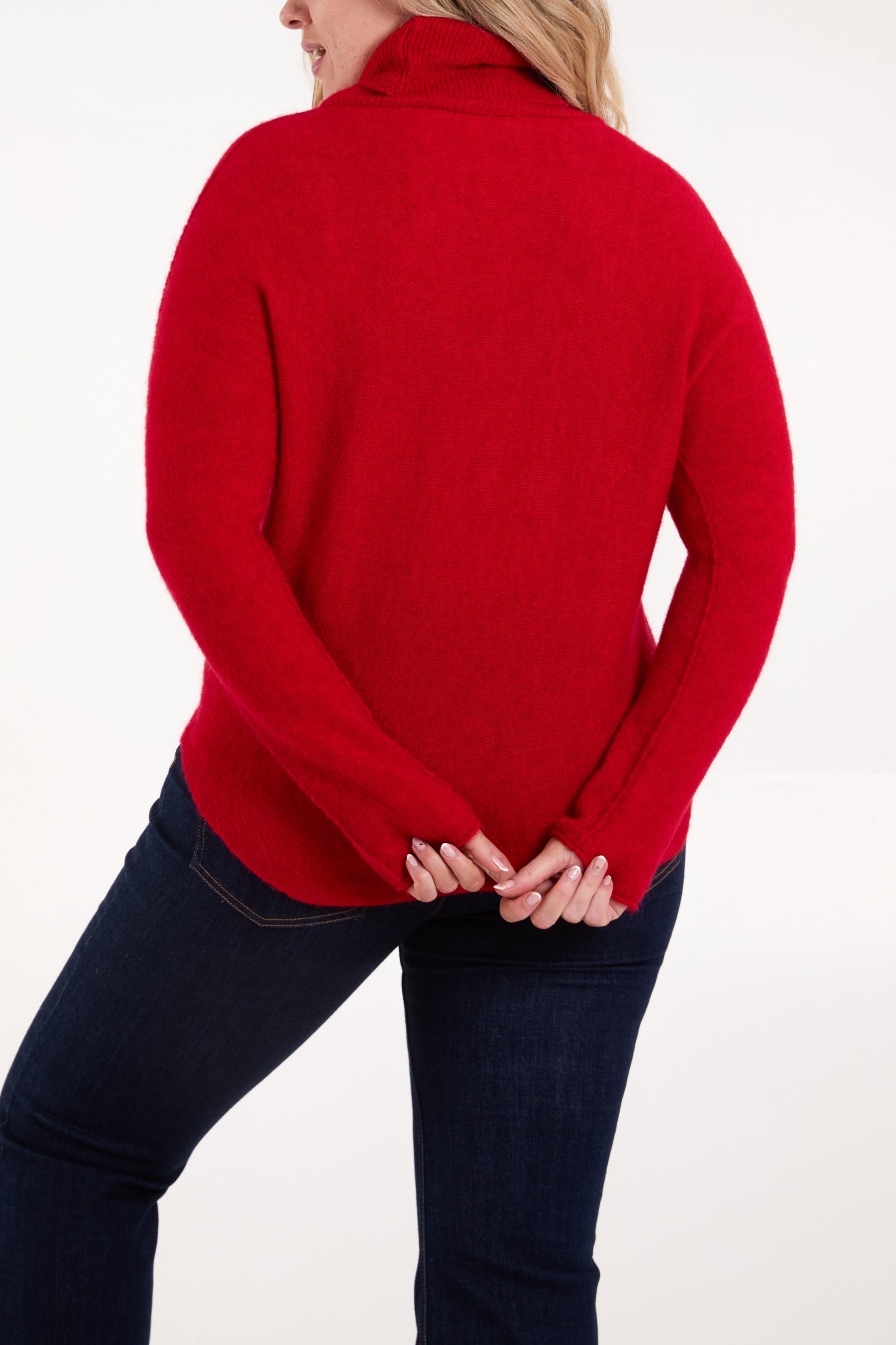 Roll Neck Soft Touch Jumper