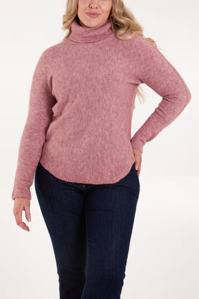 Roll Neck Soft Touch Jumper