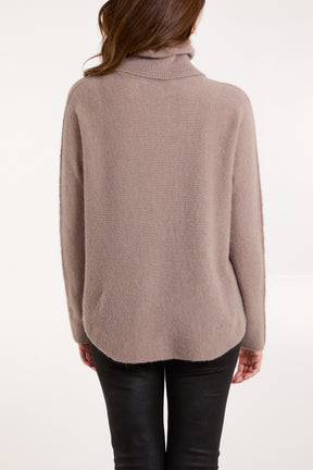 Roll Neck Soft Touch Jumper