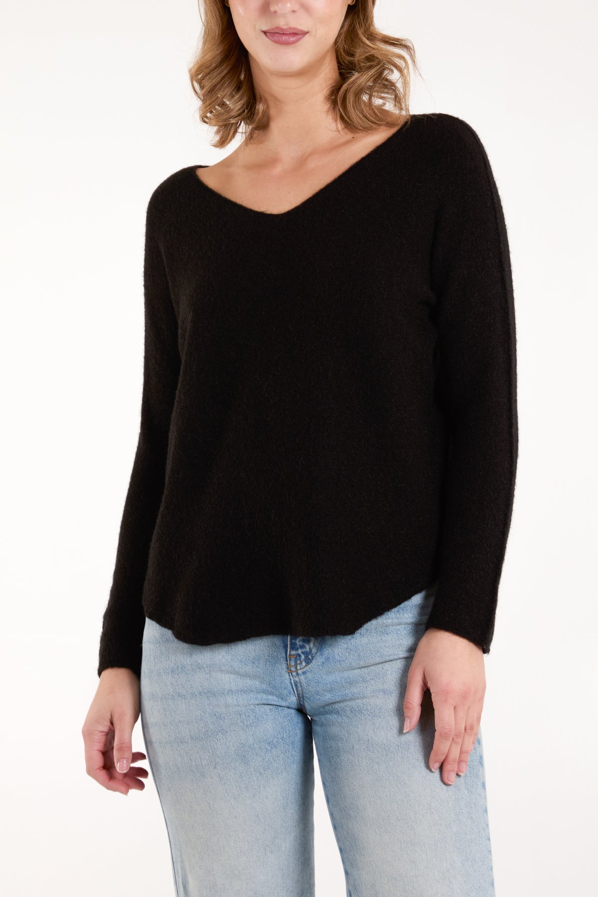 Soft Touch V-Neck Jumper