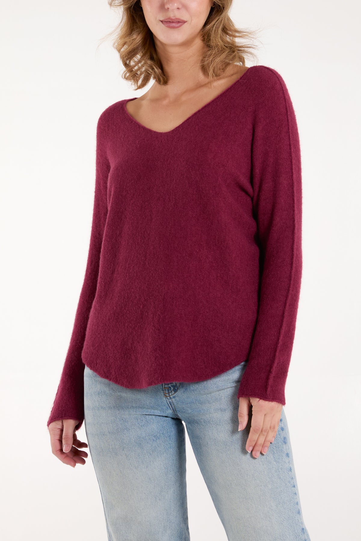 Soft Touch V-Neck Jumper