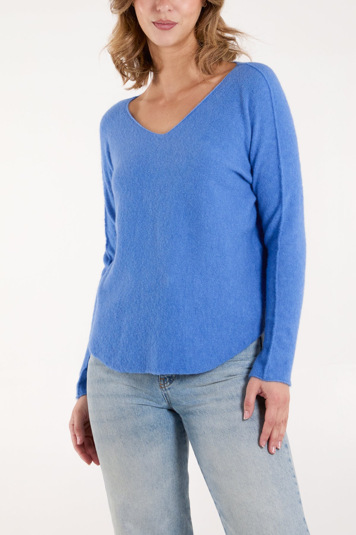 Soft Touch V-Neck Jumper