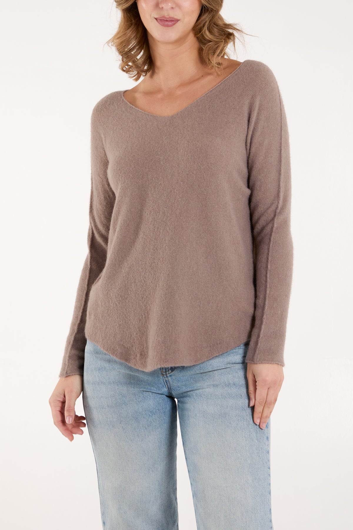 Soft Touch V-Neck Jumper