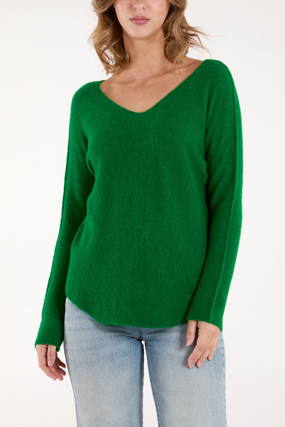 Soft Touch V-Neck Jumper