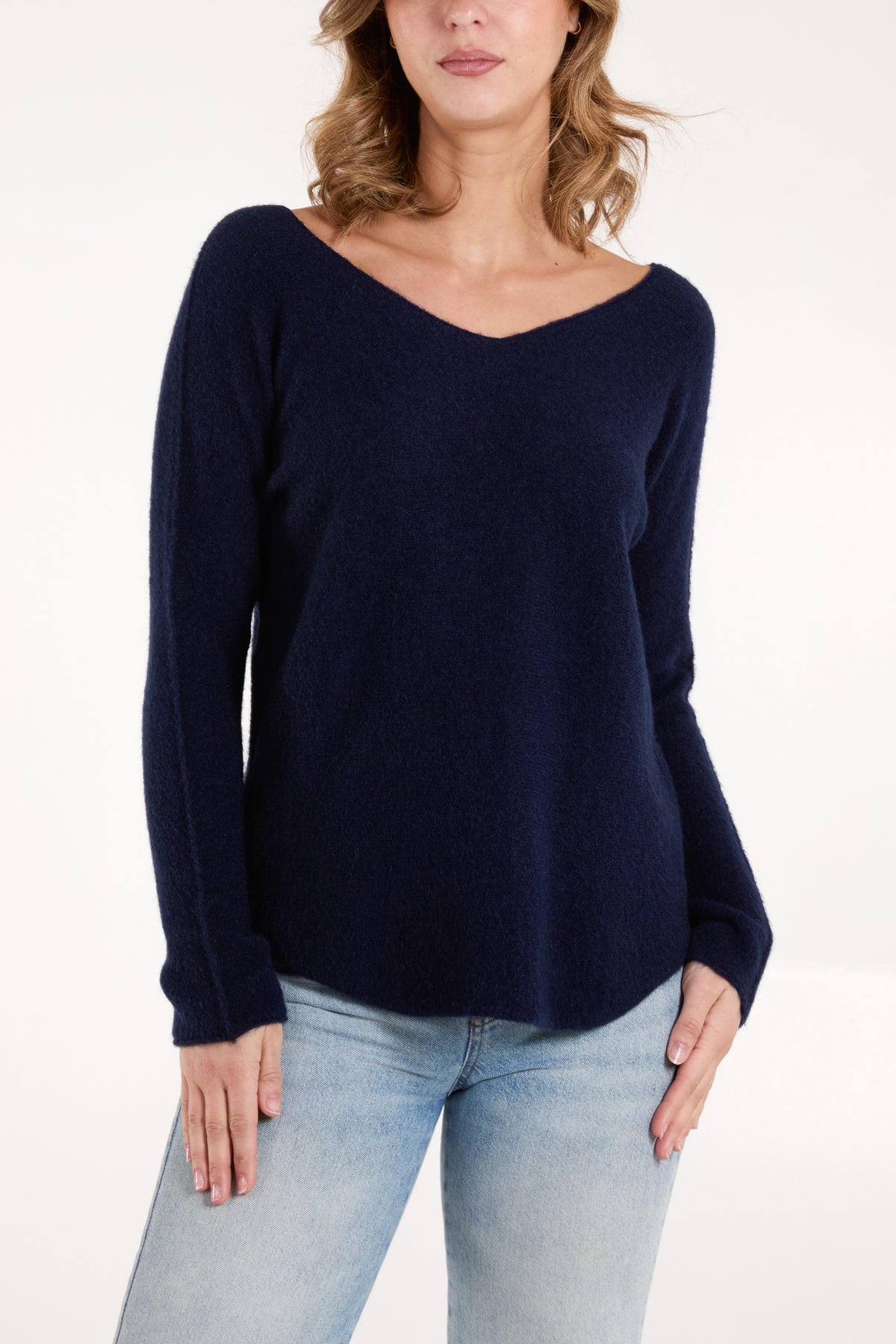 Soft Touch V-Neck Jumper