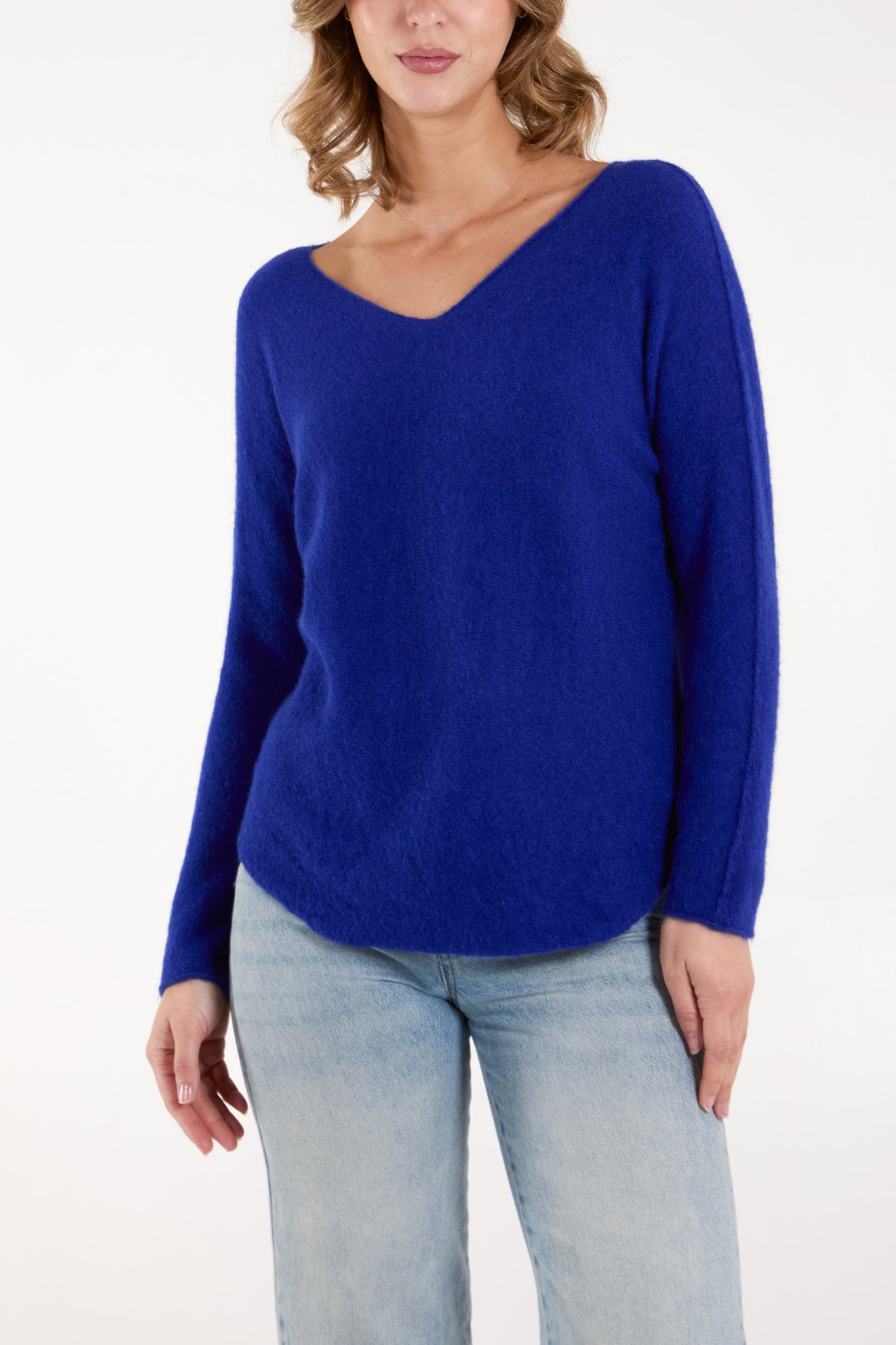 Soft Touch V-Neck Jumper