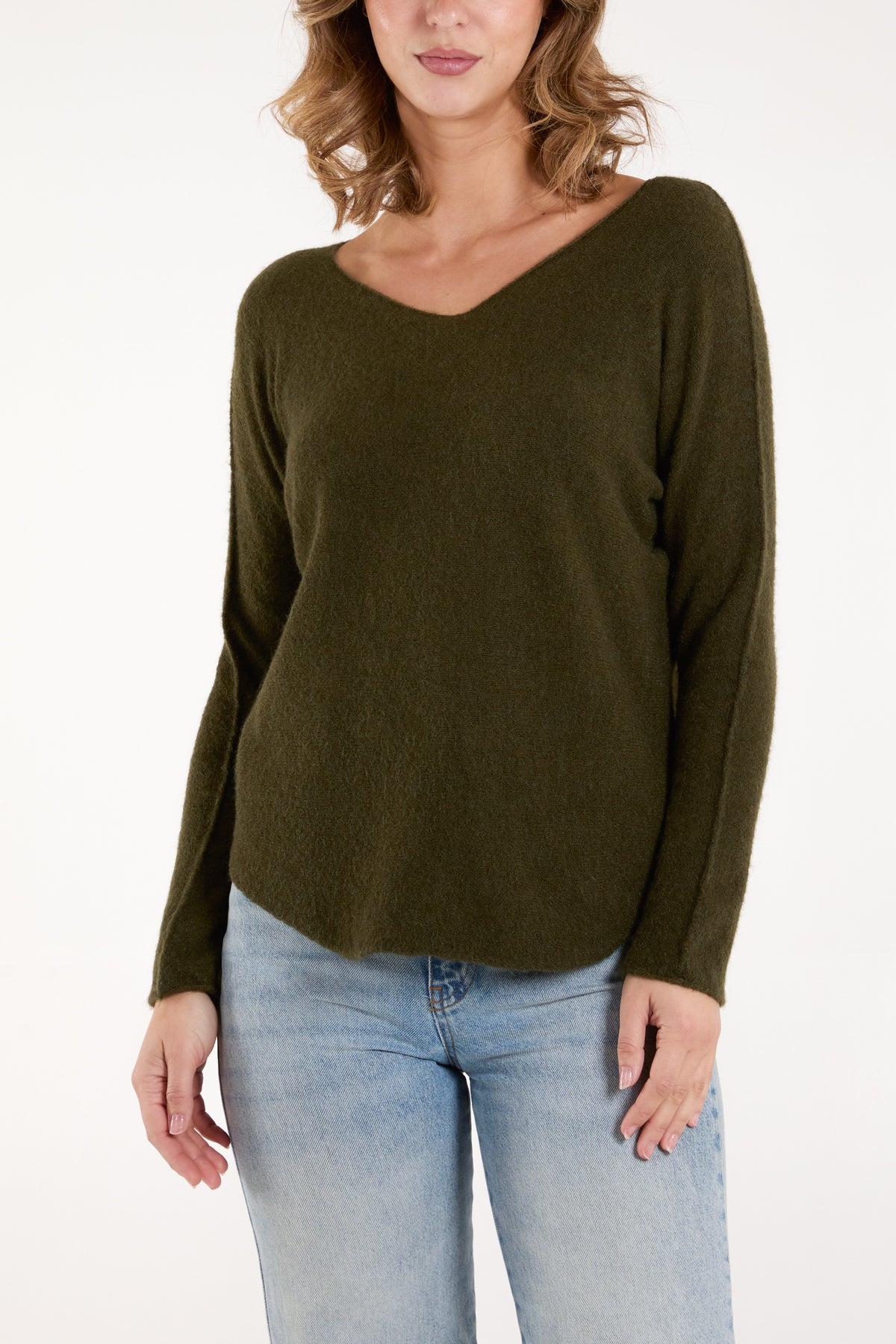 Soft Touch V-Neck Jumper