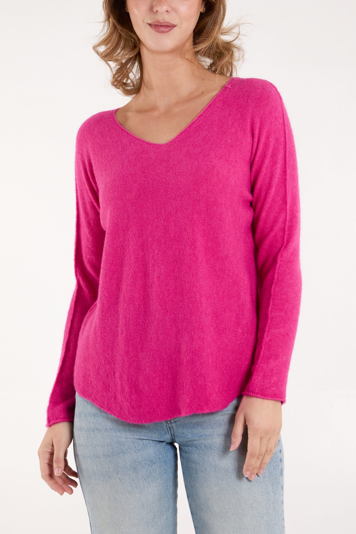 Soft Touch V-Neck Jumper