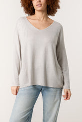 Diamante Design Wool Blend Jumper