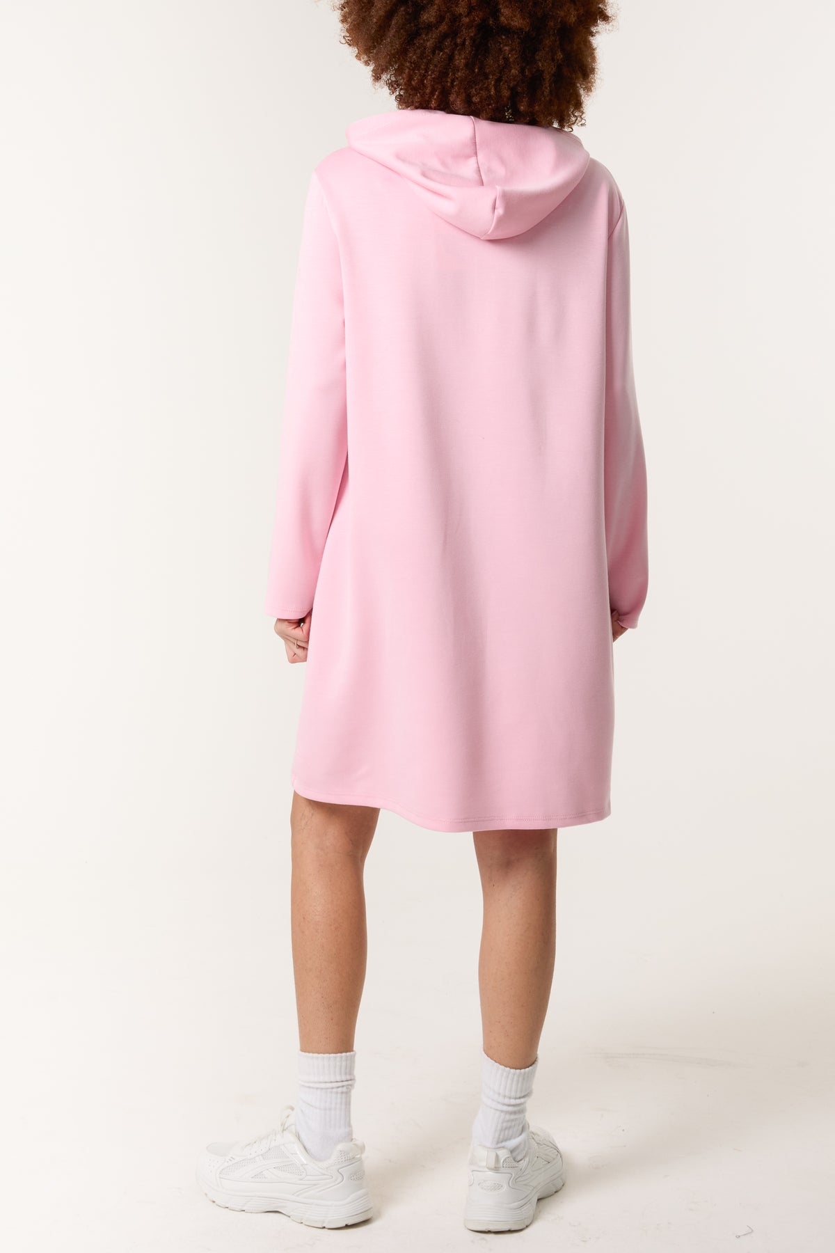 Soft Touch Hooded Sweatshirt Dress