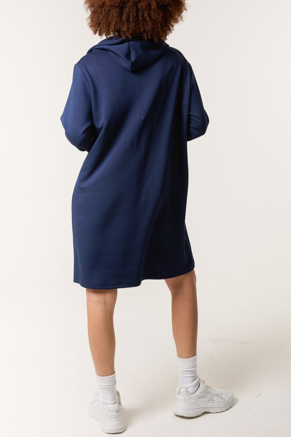 Soft Touch Hooded Sweatshirt Dress