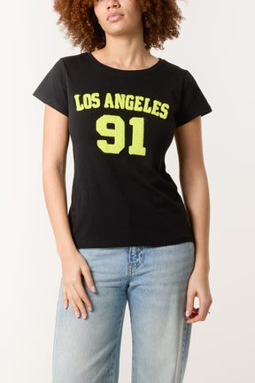 "LOS ANGELES" Short Sleeve T-Shirt