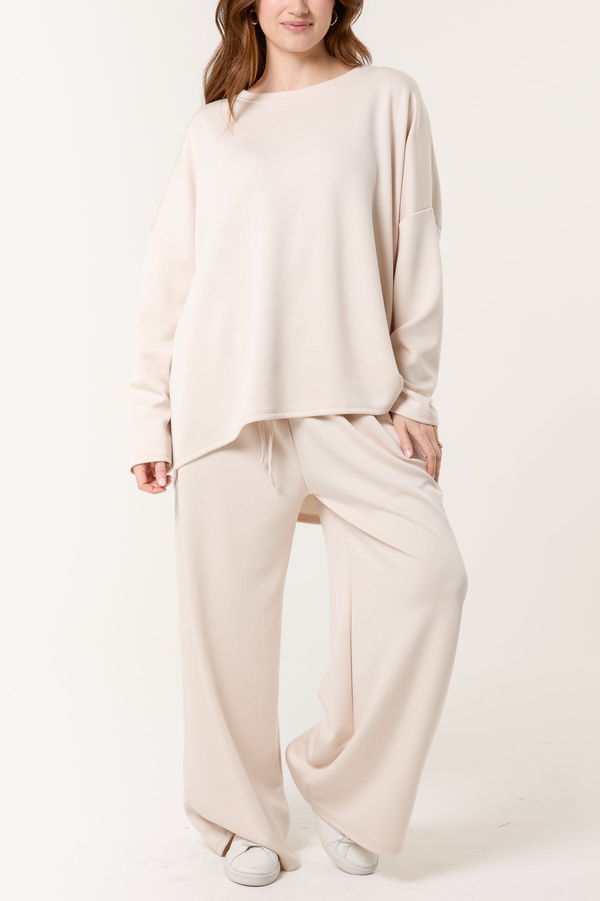 Soft Touch Sweatshirt & Wide Leg Set