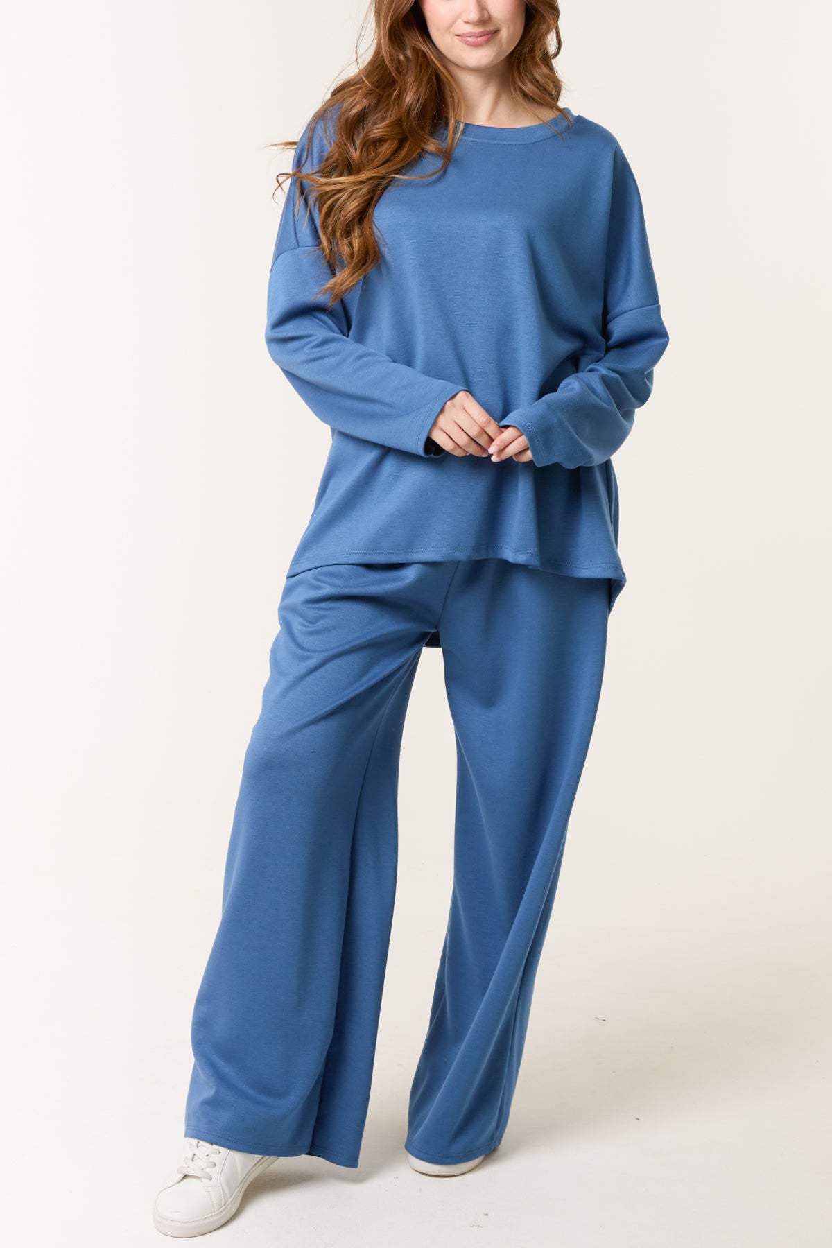 Soft Touch Sweatshirt & Wide Leg Set