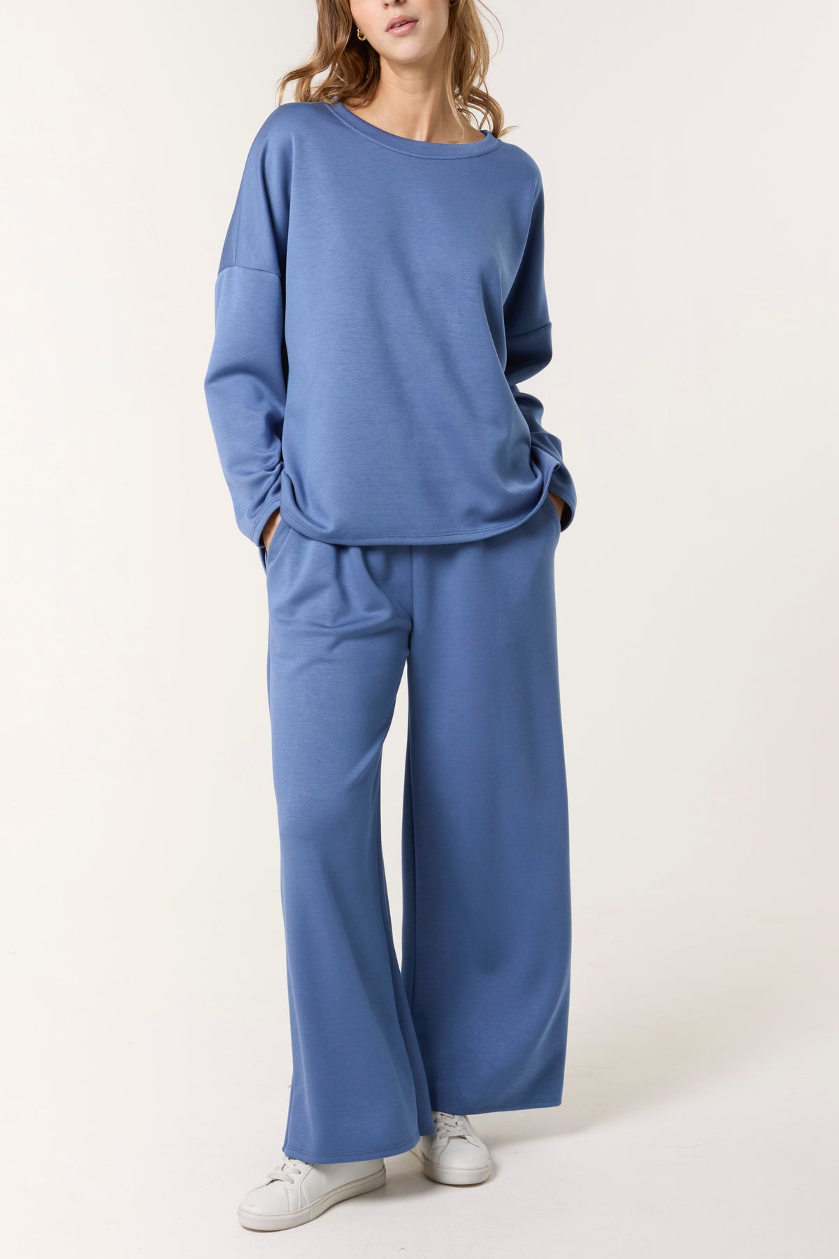 Soft Touch Sweatshirt & Wide Leg Set