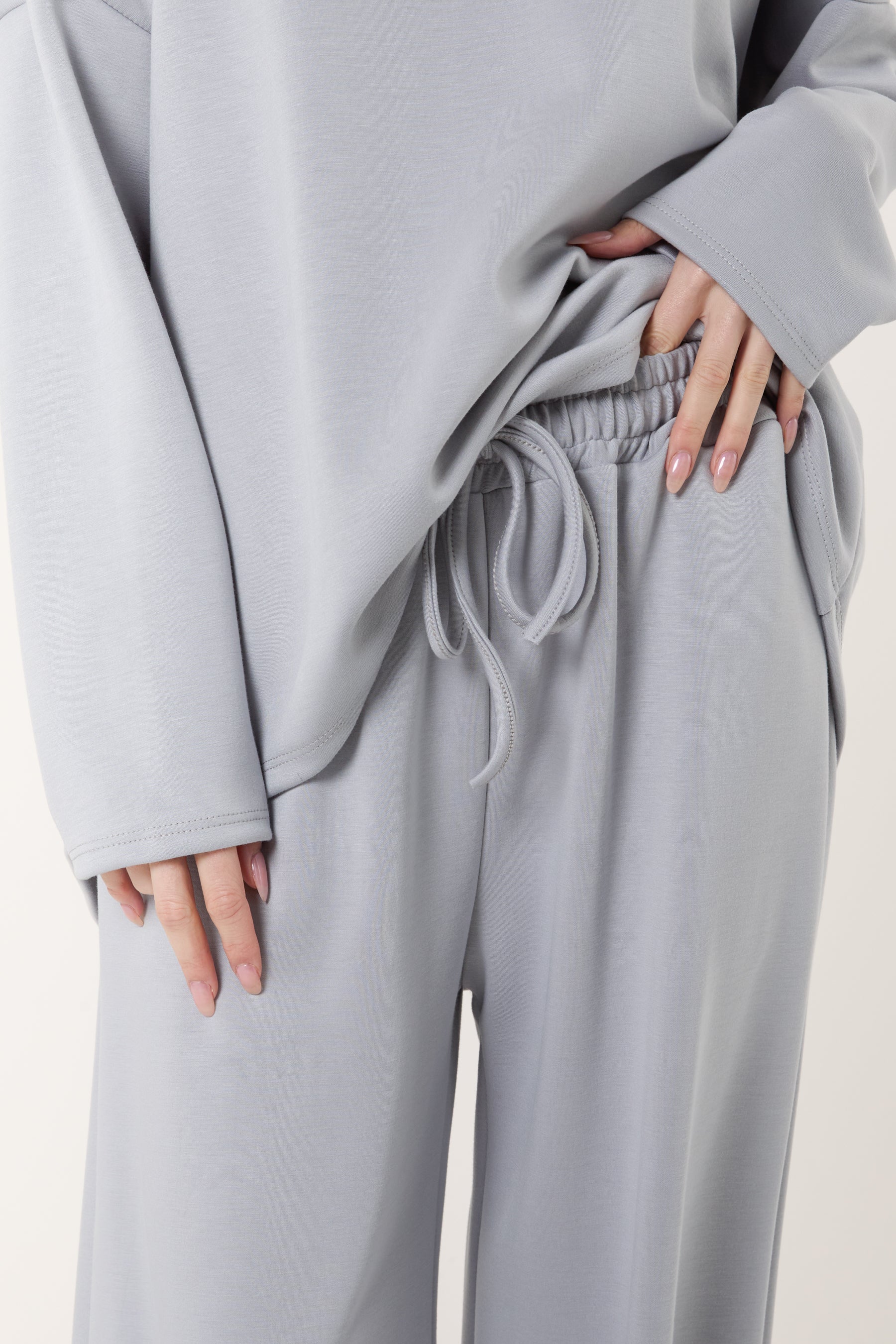 Soft Touch Sweatshirt & Wide Leg Set