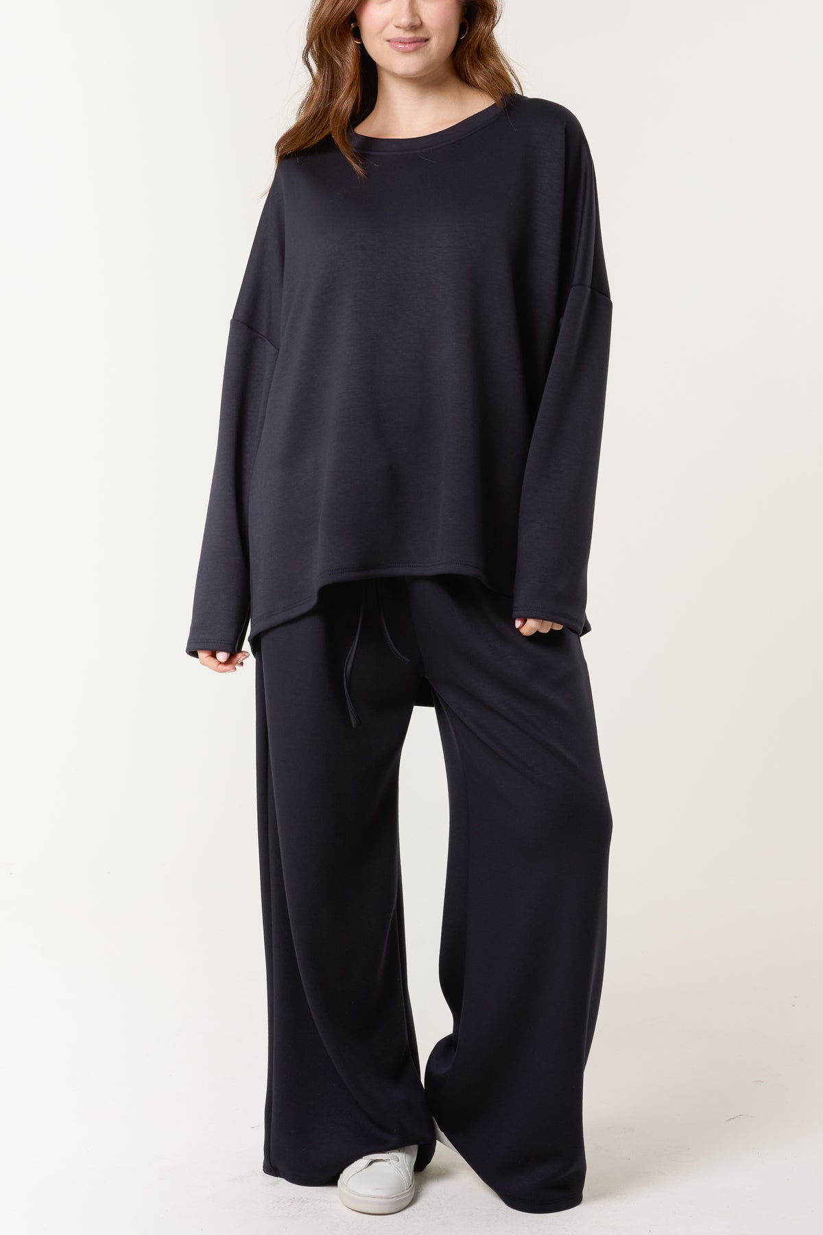 Soft Touch Sweatshirt & Wide Leg Set