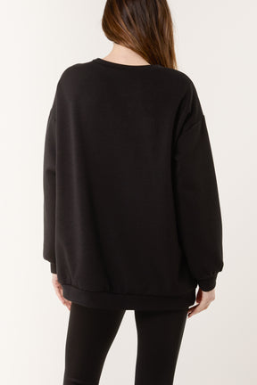 Pearl Bows Soft Touch Sweatshirt