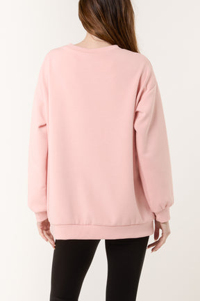 Pearl Bows Soft Touch Sweatshirt