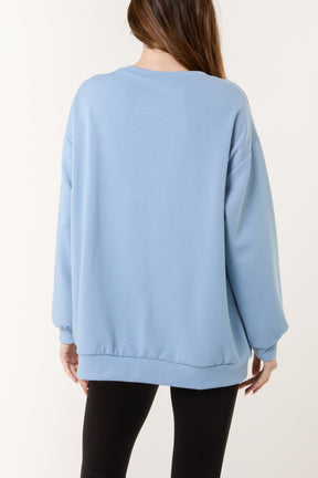 Pearl Bows Soft Touch Sweatshirt