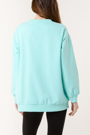 Pearl Bows Soft Touch Sweatshirt