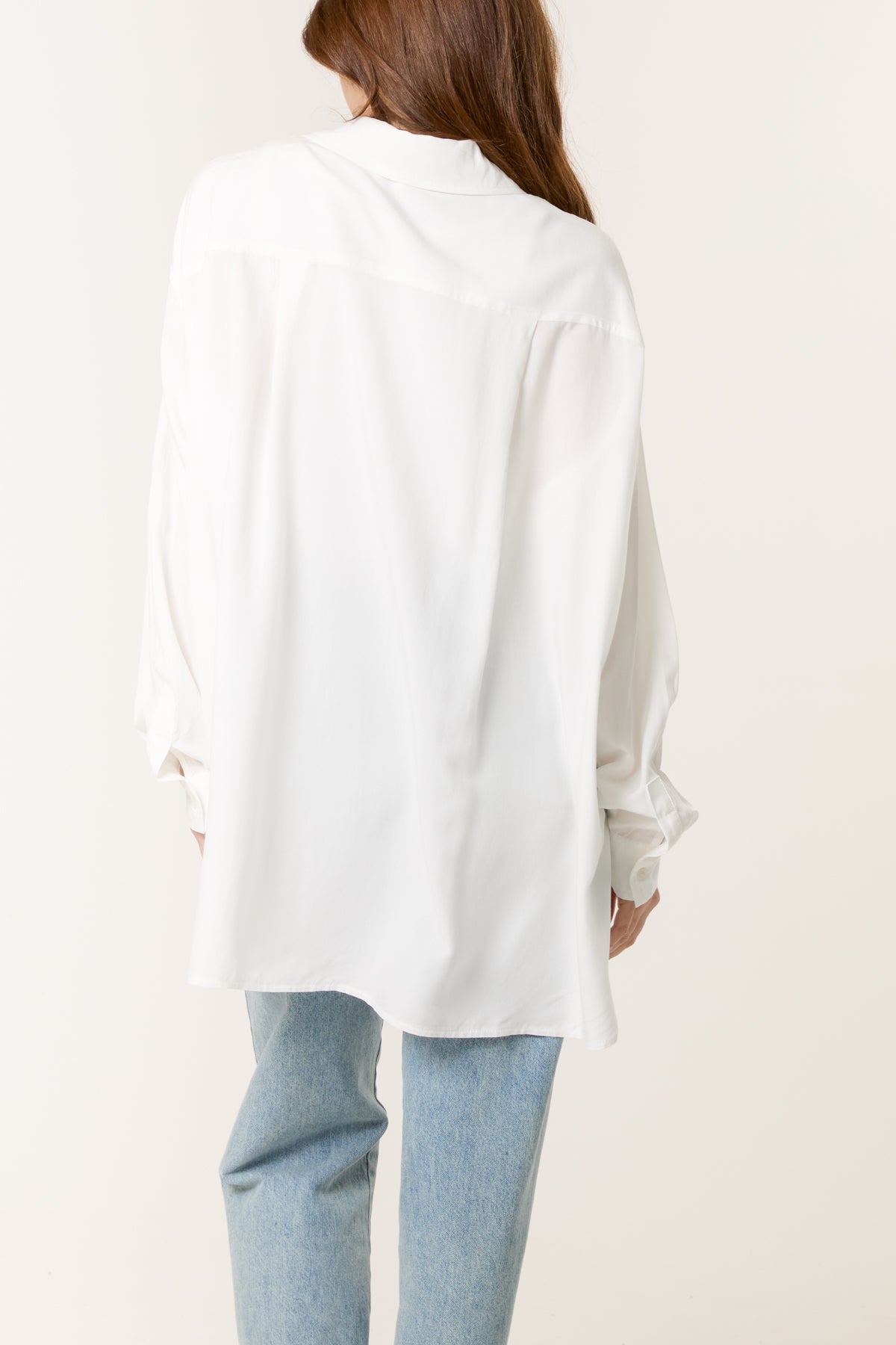 Collar Relax Fit Long Sleeve Shirt