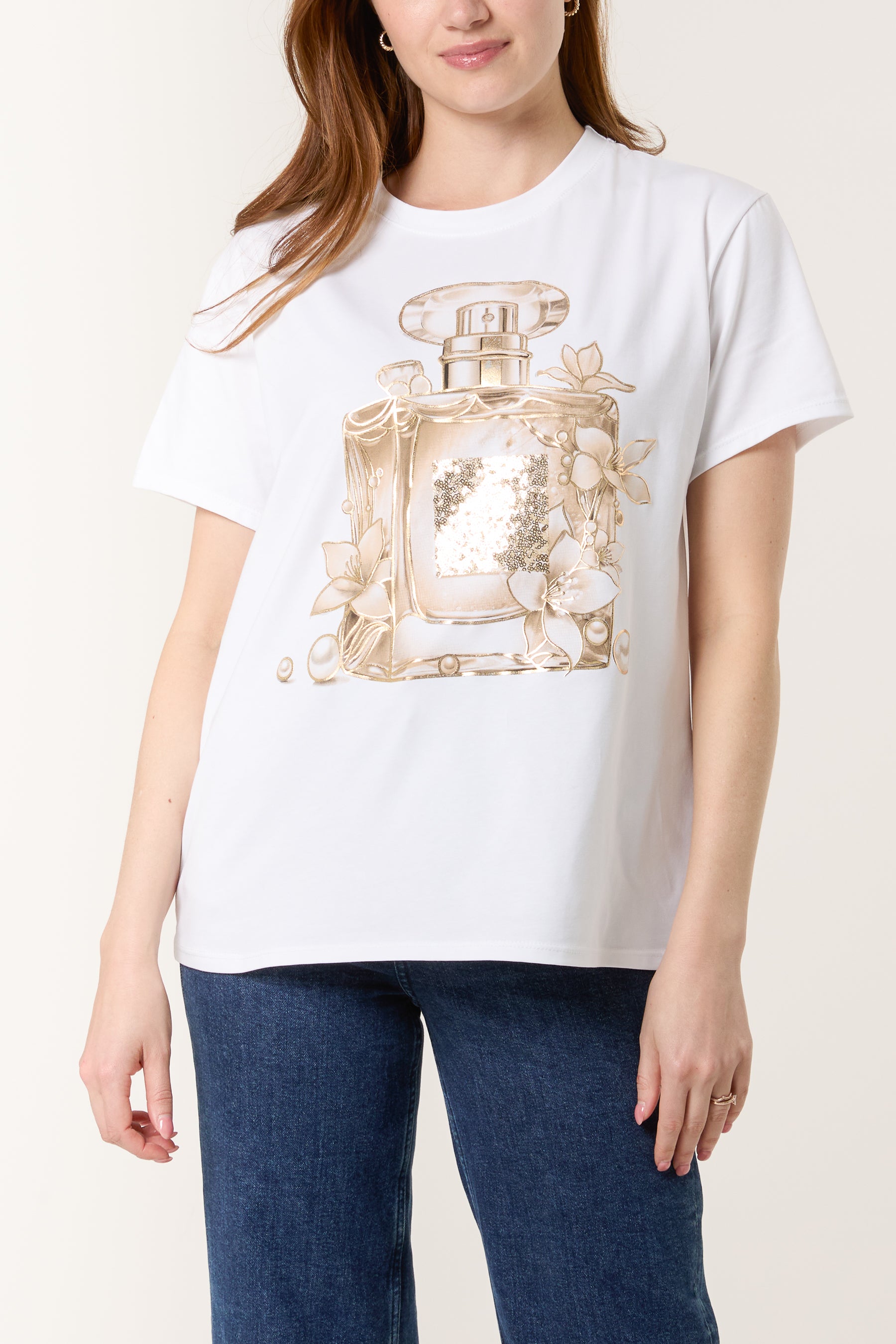 Perfume Bottle Short Sleeve T-Shirt