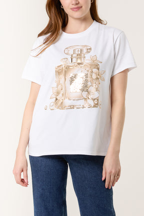 Perfume Bottle Short Sleeve T-Shirt