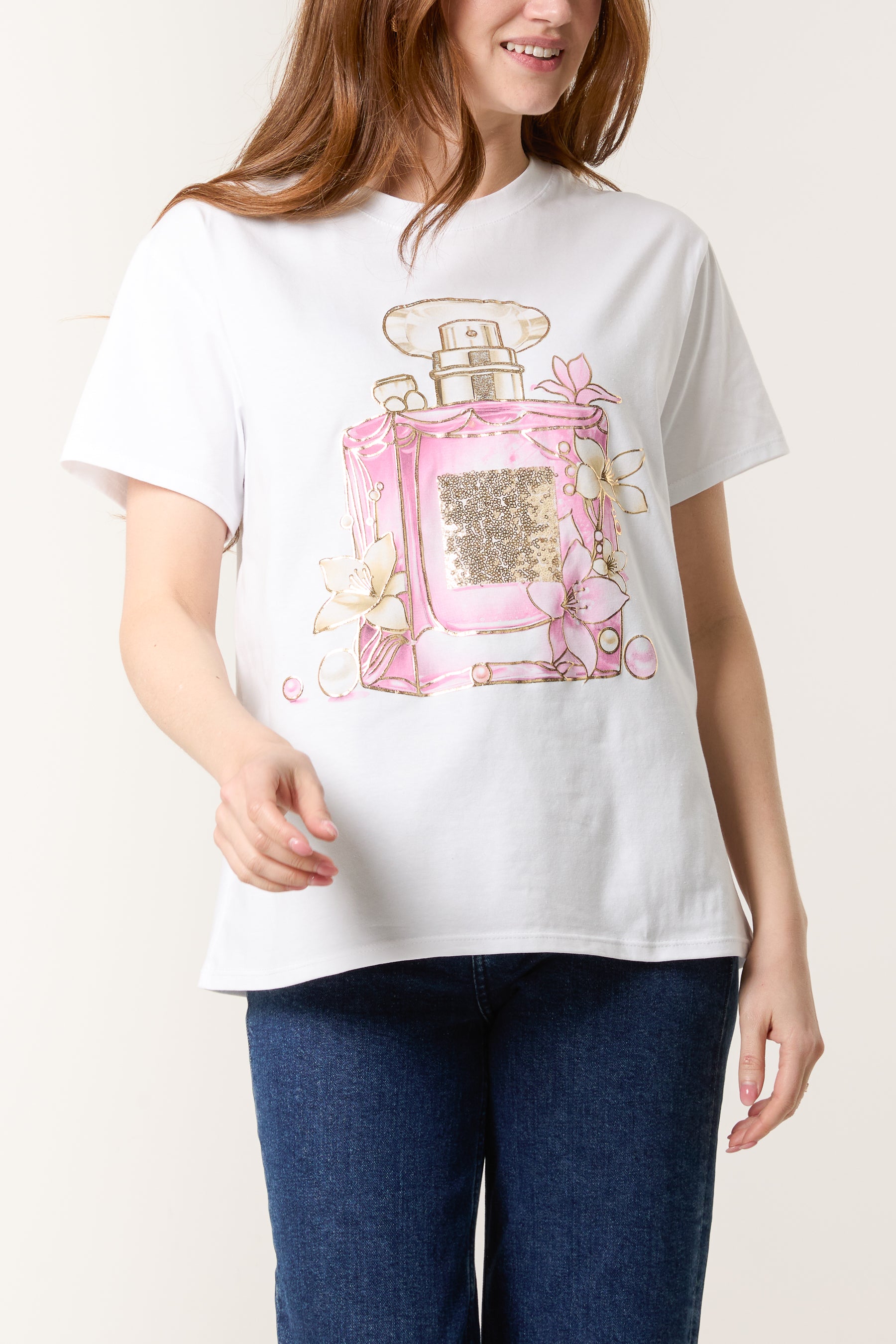 Perfume Bottle Short Sleeve T-Shirt