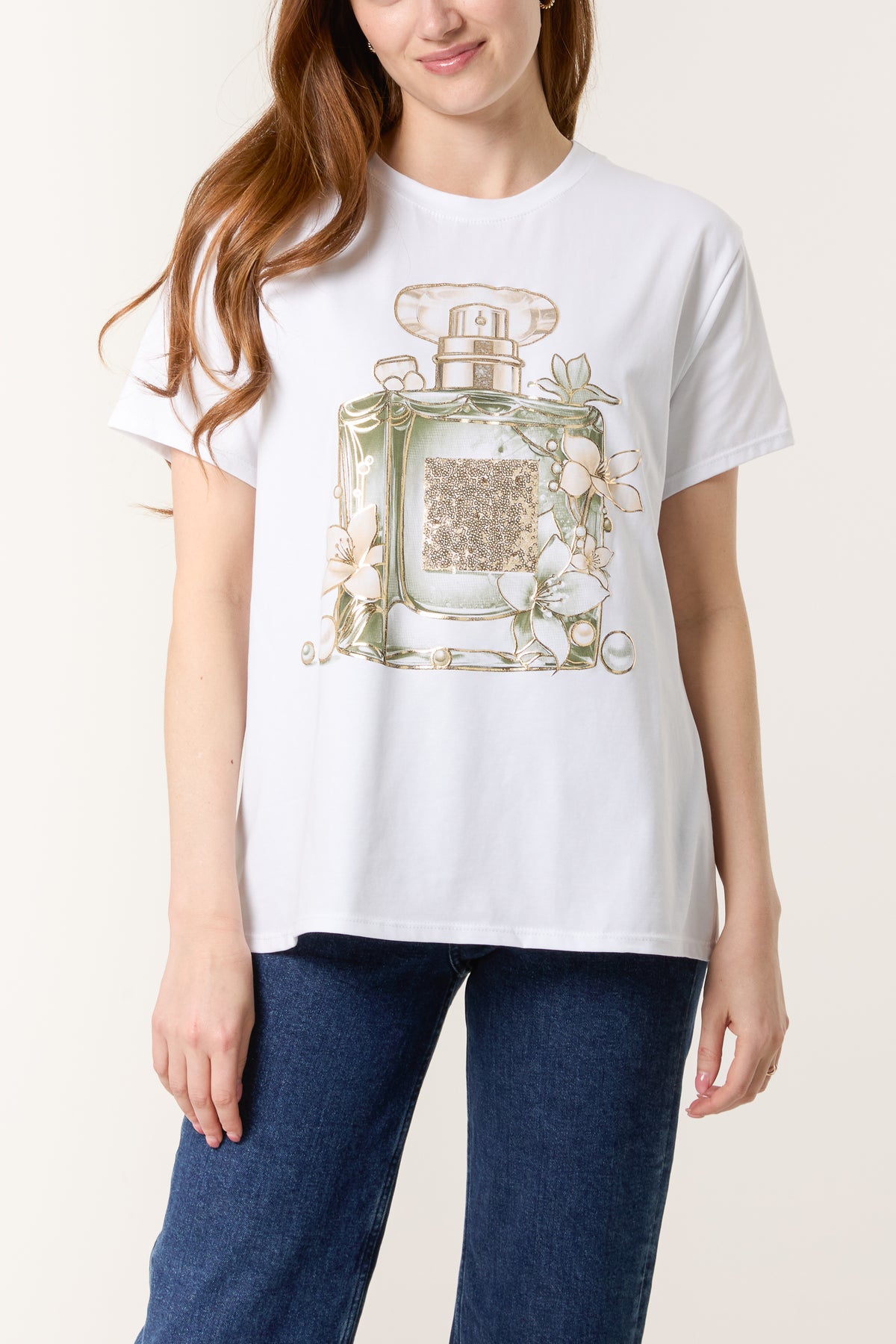 Perfume Bottle Short Sleeve T-Shirt