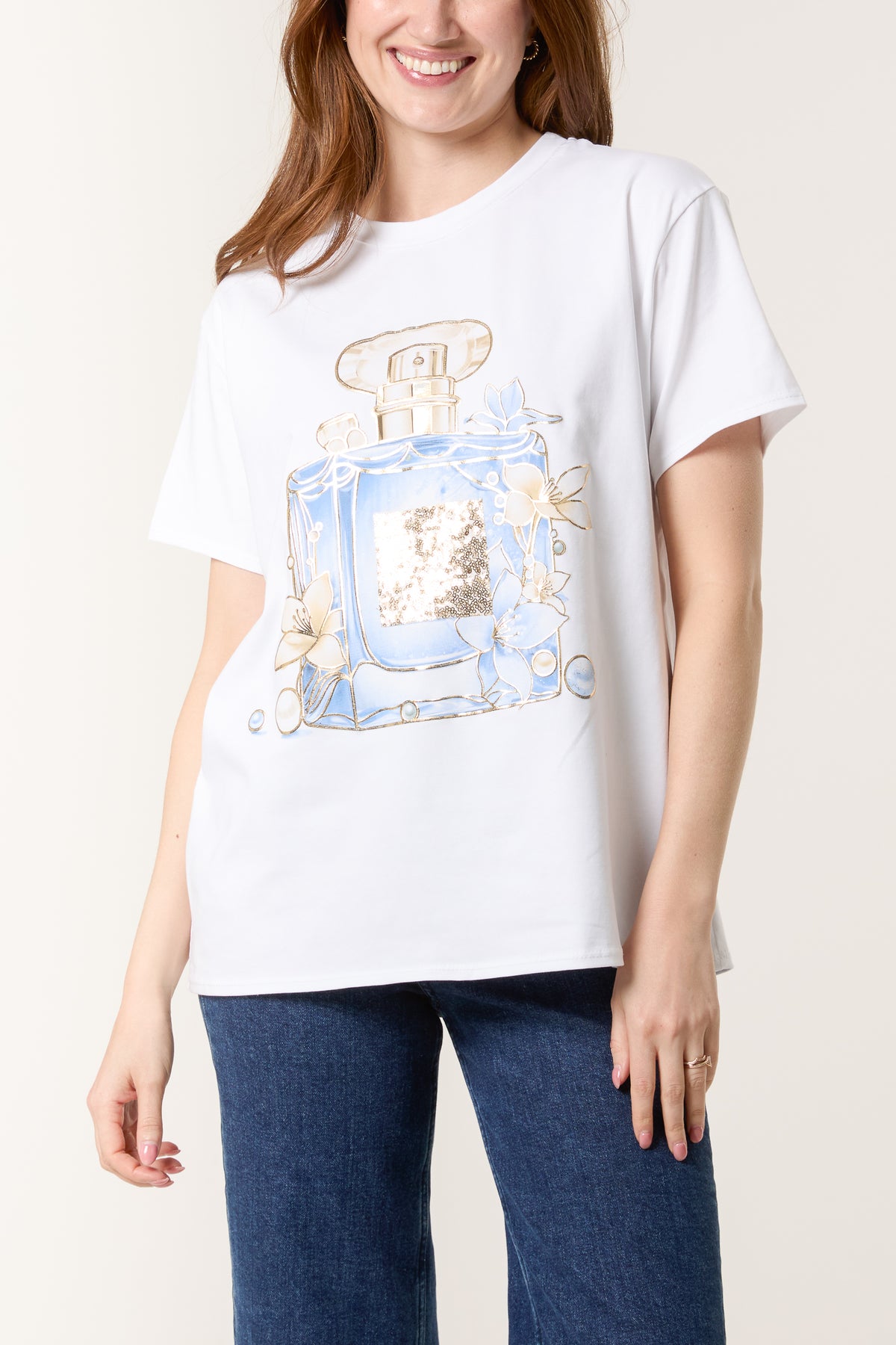 Perfume Bottle Short Sleeve T-Shirt