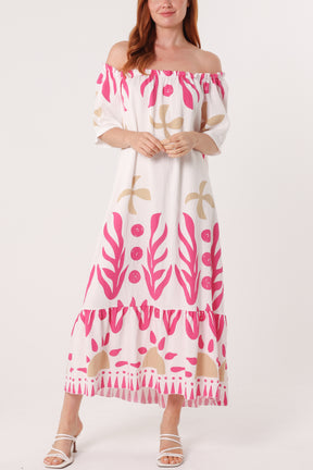 Bardot Printed Maxi Dress