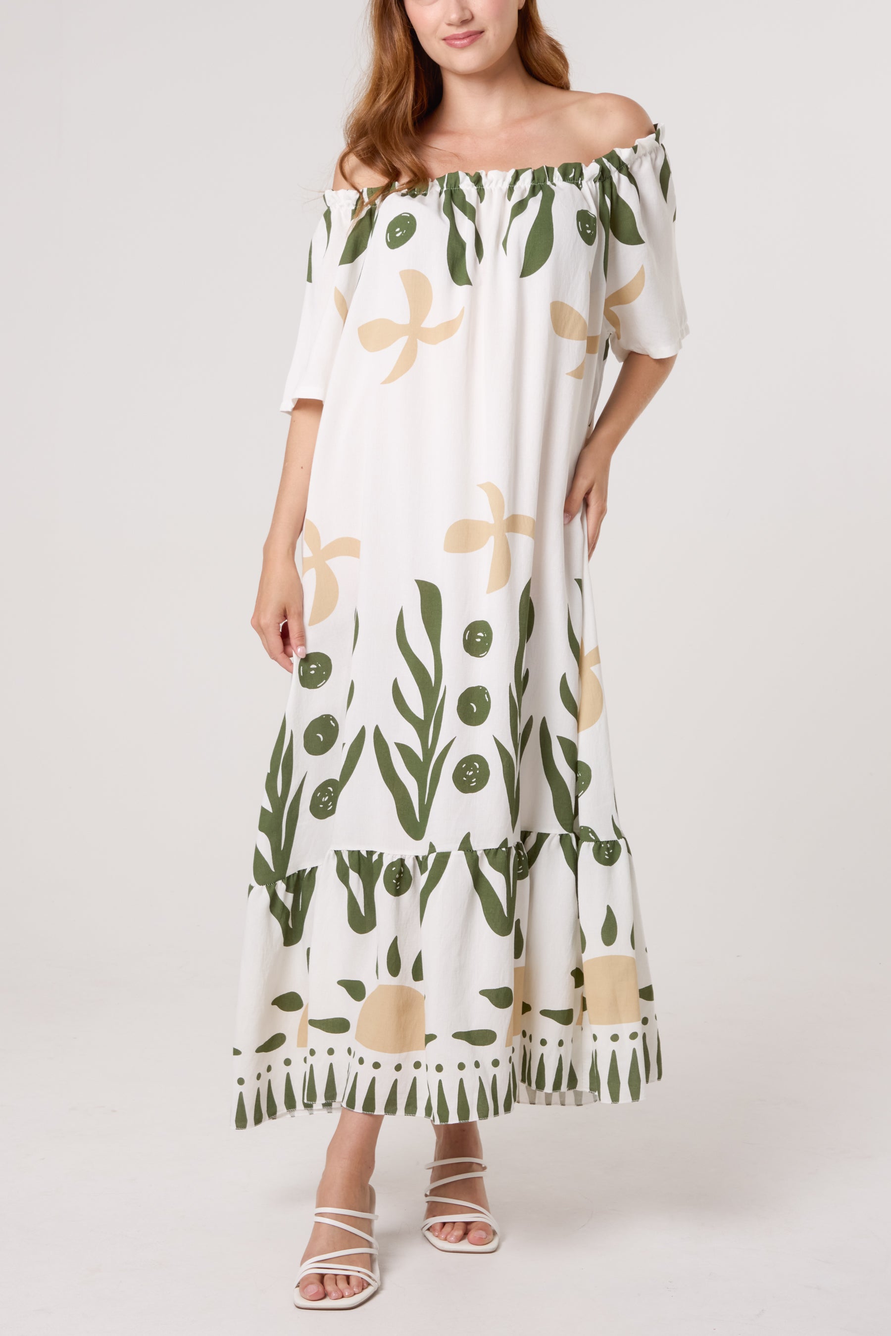 Bardot Printed Maxi Dress