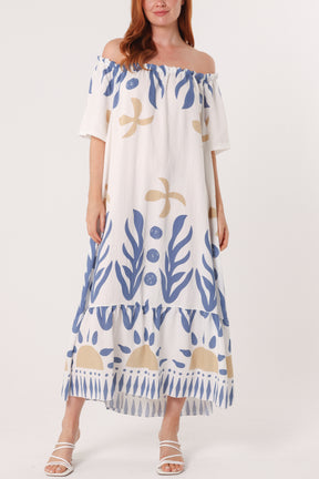 Bardot Printed Maxi Dress