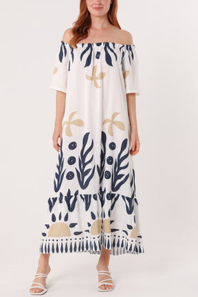 Bardot Printed Maxi Dress